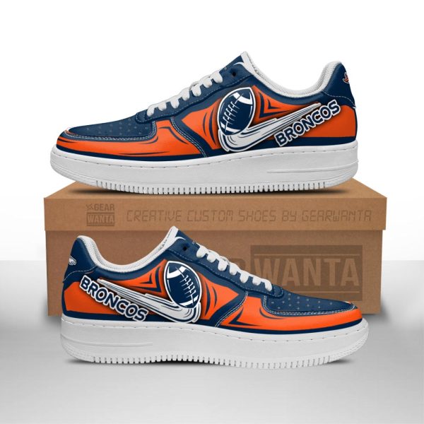Denver Broncos Air Low-Top Sneakers Shoes For Men And Women