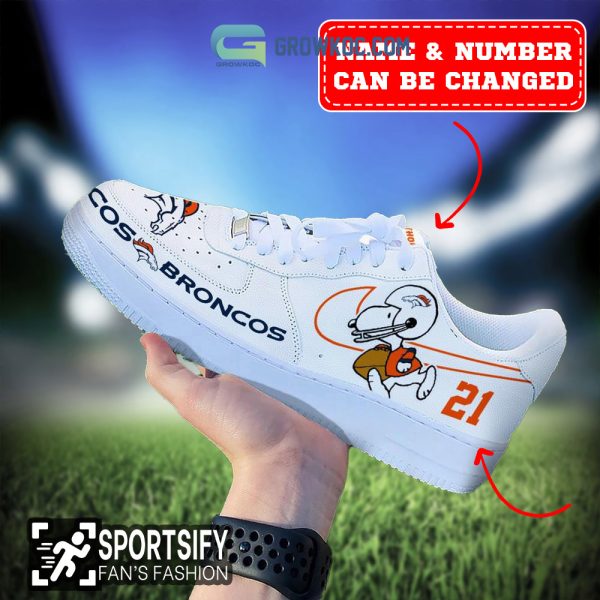 Denver Broncos Air Low-Top Sneakers Shoes For Men And Women