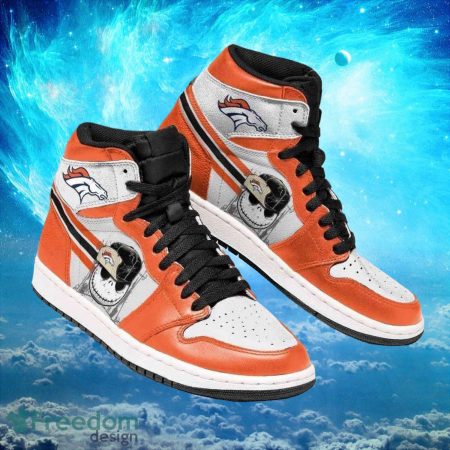 Denver Broncos AJ1 High Sneakers Shoes For Men And Women