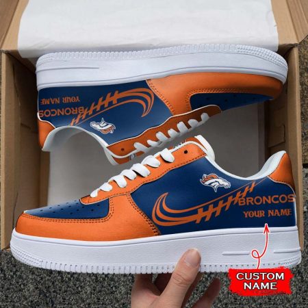 Denver Broncos NFL Air Low-Top Sneakers Shoes For Men And Women