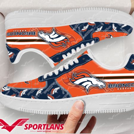 Denver Broncos NFL Air Low-Top Sneakers Shoes For Men And Women