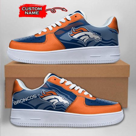 Denver Broncos NFL Air Low-Top Sneakers Shoes For Men And Women