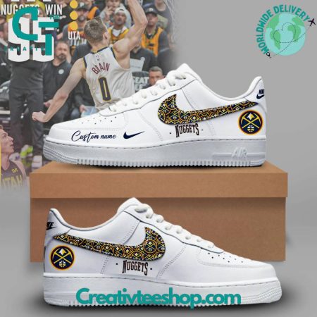 Denver Nuggets Air Low-Top Sneakers Shoes For Men And Women