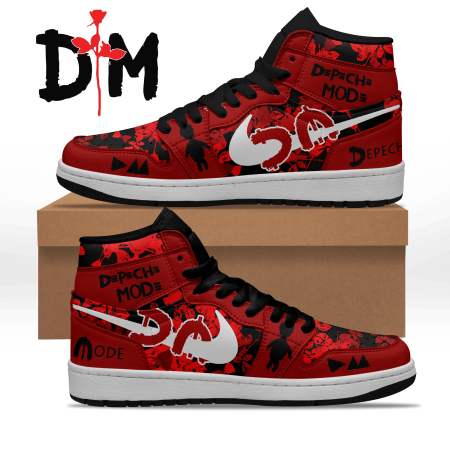 Depeche Mode AJ1 High Sneakers Shoes For Men And Women