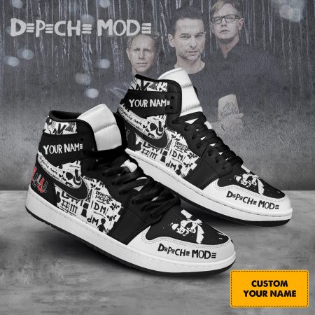Depeche Mode AJ1 High Sneakers Shoes For Men And Women