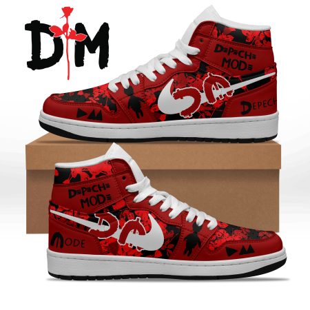 Depeche Mode AJ1 High Sneakers Shoes For Men And Women