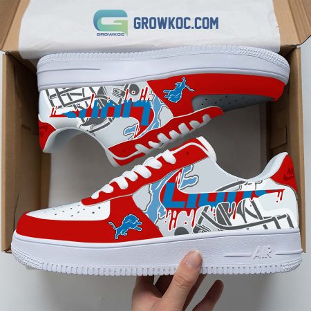 Detroit Lions Air Low-Top Sneakers Shoes For Men And Women