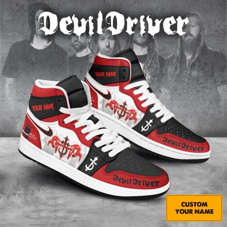 DevilDriver AJ1 High Sneakers Shoes For Men And Women