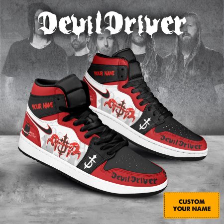 DevilDriver AJ1 High Sneakers Shoes For Men And Women