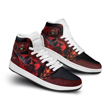 Diablo AJ1 High Sneakers Shoes For Men And Women