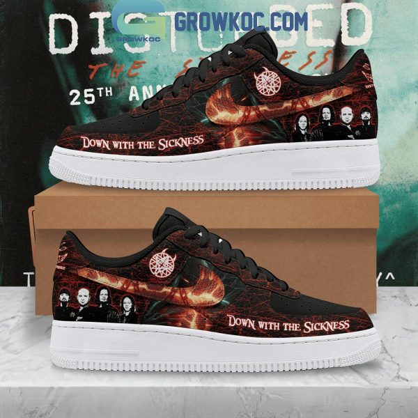 Disturbed Air Low-Top Sneakers Shoes For Men And Women