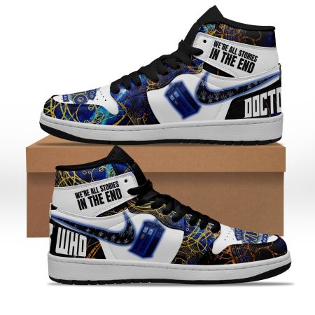 Doctor Who AJ1 High Sneakers Shoes For Men And Women