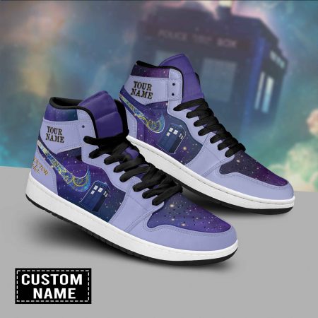 Doctor Who AJ1 High Sneakers Shoes For Men And Women
