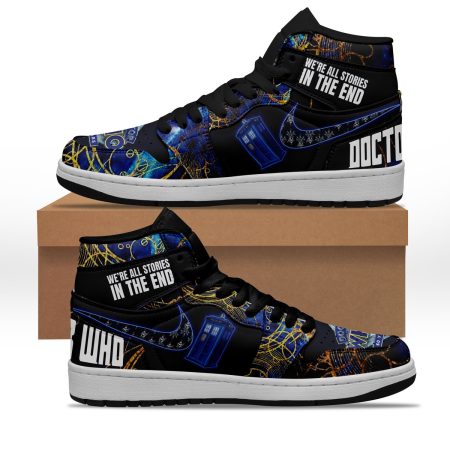 Doctor Who AJ1 High Sneakers Shoes For Men And Women