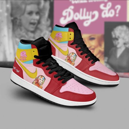 Dolly Parton AJ1 High Sneakers Shoes For Men And Women