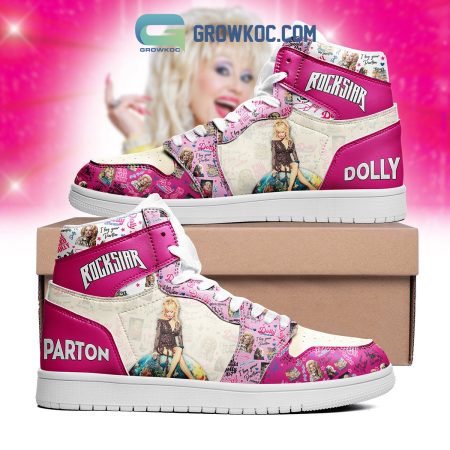 Dolly Parton AJ1 High Sneakers Shoes For Men And Women