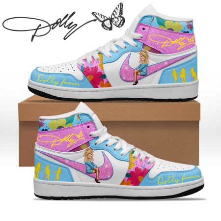 Dolly Parton AJ1 High Sneakers Shoes For Men And Women