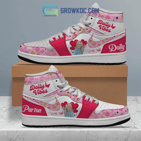 Dolly Parton AJ1 High Sneakers Shoes For Men And Women