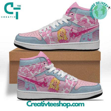 Dolly Parton AJ1 High Sneakers Shoes For Men And Women