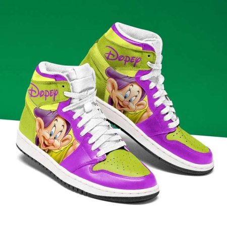 Dopey Dwarf AJ1 High Sneakers Shoes For Men And Women
