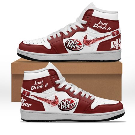Dr Pepper AJ1 High Sneakers Shoes For Men And Women