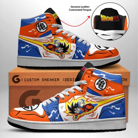 Dragon Ball AJ1 High Sneakers Shoes For Men And Women