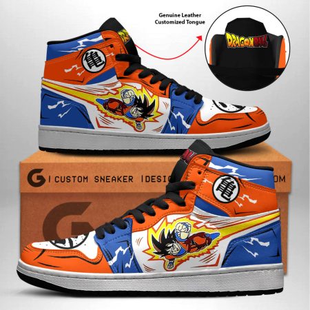 Dragon Ball AJ1 High Sneakers Shoes For Men And Women