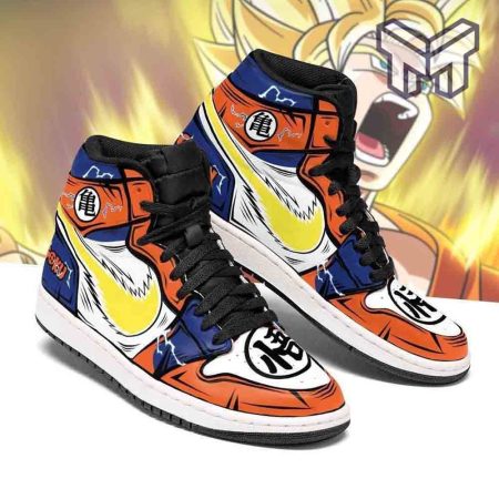 Dragon Ball Z AJ1 High Sneakers Shoes For Men And Women