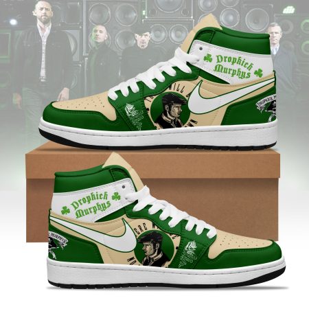 Dropkick Murphys AJ1 High Sneakers Shoes For Men And Women