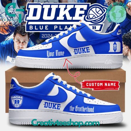 Duke Blue Planet The Brotherhood  Air Low-Top Sneakers Shoes For Men And Women