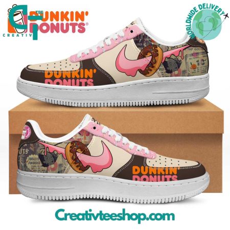 Dunkin Donuts  Air Low-Top Sneakers Shoes For Men And Women
