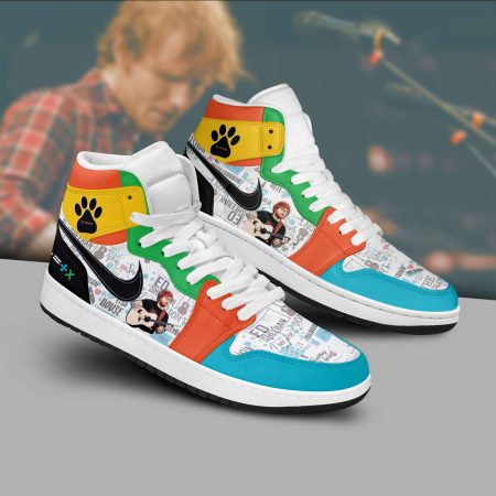 Ed Sheeran AJ1 High Sneakers Shoes For Men And Women