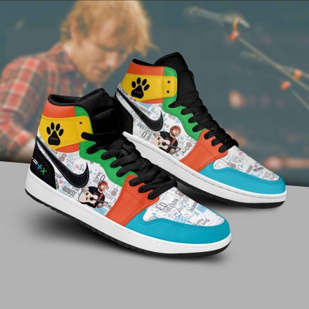Ed Sheeran AJ1 High Sneakers Shoes For Men And Women