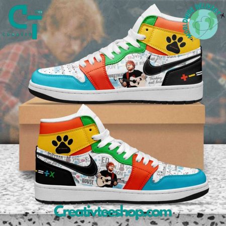 Ed Sheeran  AJ1 High Sneakers Shoes For Men And Women