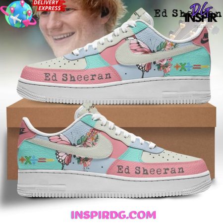 Ed Sheeran Butterfly Air Low-Top Sneakers Shoes For Men And Women