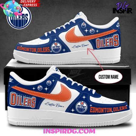 Edmonton Oilers Air Low-Top Sneakers Shoes For Men And Women