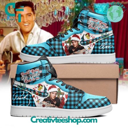 Elvis Presley AJ1 High Sneakers Shoes For Men And Women