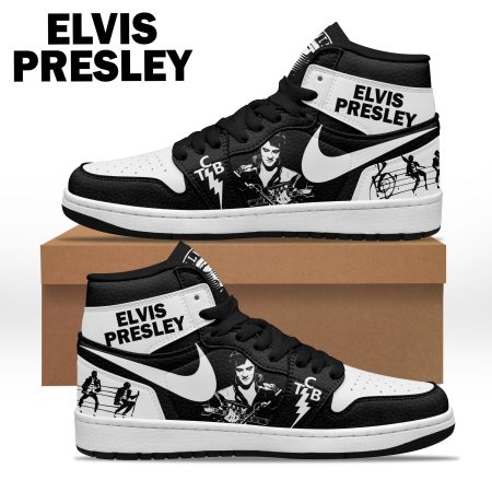 Elvis Presley AJ1 High Sneakers Shoes For Men And Women