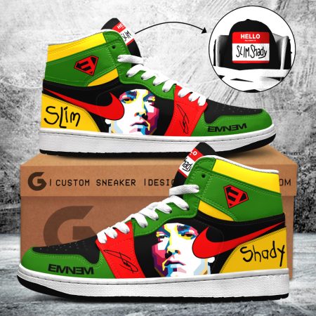 Eminem AJ1 High Sneakers Shoes For Men And Women