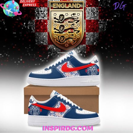 England Lion King Euro Air Low-Top Sneakers Shoes For Men And Women