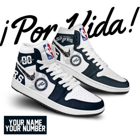 Erie BayHawks AJ1 High Sneakers Shoes For Men And Women