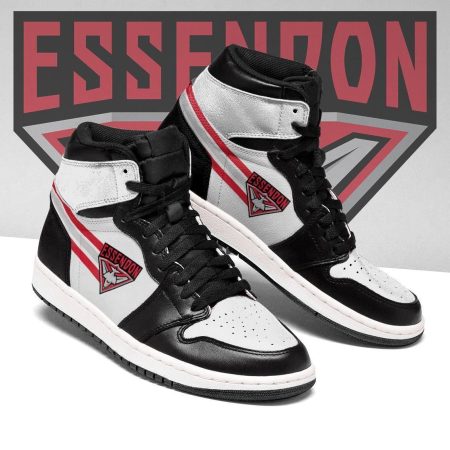 Essendon Bombers AFL AJ1 High Sneakers Shoes For Men And Women