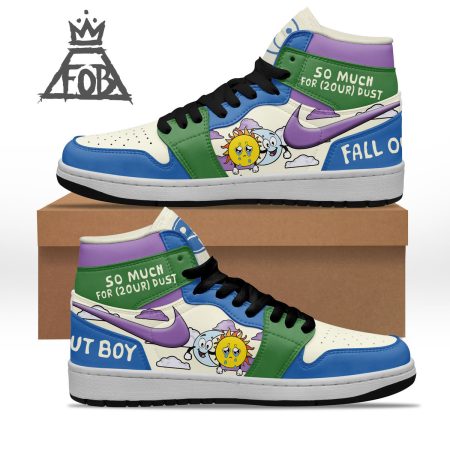 Fall Out Boy AJ1 High Sneakers Shoes For Men And Women