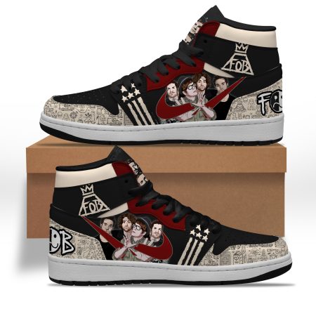 Fall Out Boy AJ1 High Sneakers Shoes For Men And Women