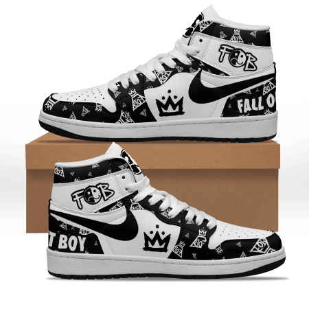 Fall Out Boy AJ1 High Sneakers Shoes For Men And Women