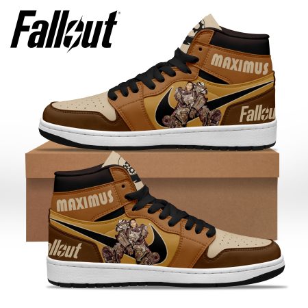 Fallout AJ1 High Sneakers Shoes For Men And Women