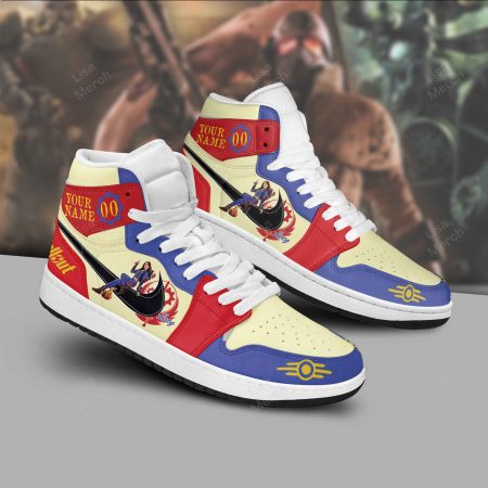 Fallout AJ1 High Sneakers Shoes For Men And Women