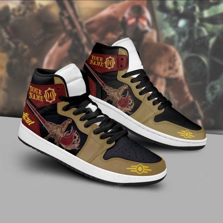Fallout AJ1 High Sneakers Shoes For Men And Women