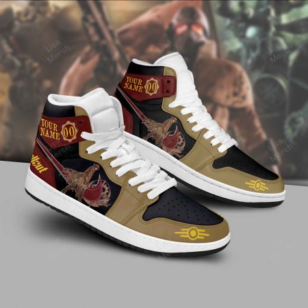 Fallout AJ1 High Sneakers Shoes For Men And Women