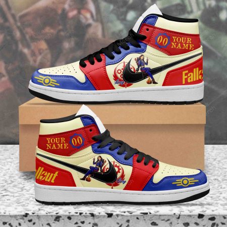 Fallout AJ1 High Sneakers Shoes For Men And Women